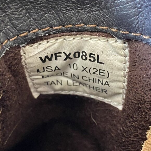 PROPET Waverly Comfort Wedge Heel Flex Sole Bootie Boots Tan Brown Size 10 XWide - Picture 9 of 9